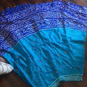 2 piece lengha and chunni scarf